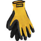 DEWALT Men's Large Gripper Rubber Coated Glove Image 1